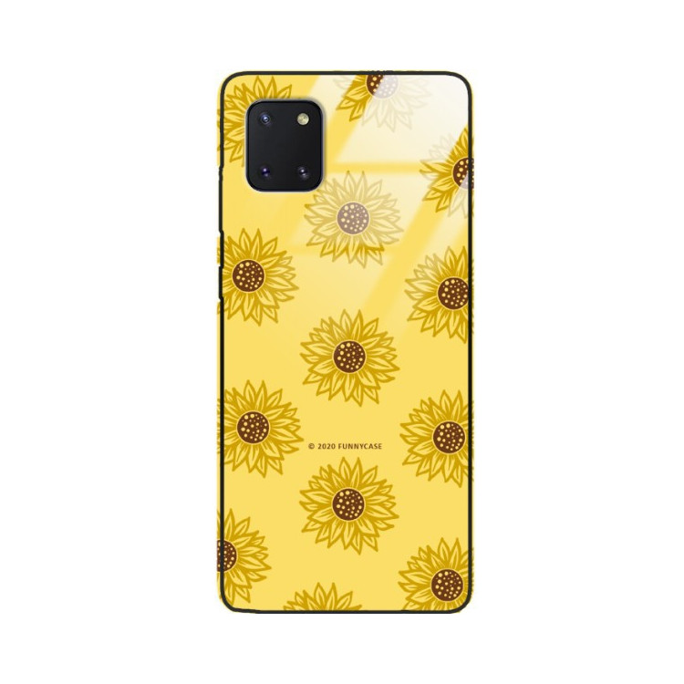 Etui Samsung GALAXY A81 / NOTE 10 LITE, ST_SUNFLOWERS-2020-1-106 Wzory - FunnyCase