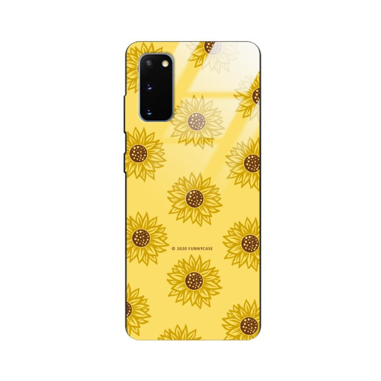 Etui Samsung GALAXY S20, ST_SUNFLOWERS-2020-1-106 Wzory - FunnyCase