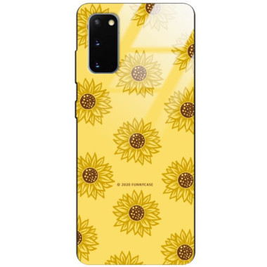 Etui Samsung GALAXY S20, ST_SUNFLOWERS-2020-1-106 Wzory - FunnyCase