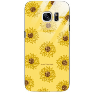 Etui Samsung GALAXY S7, ST_SUNFLOWERS-2020-1-106 Wzory - FunnyCase