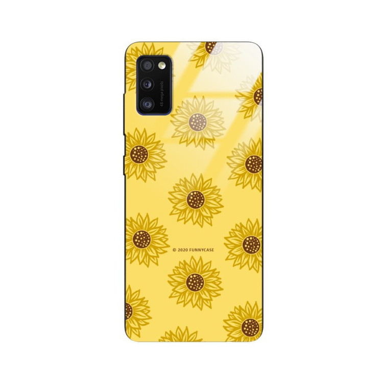 Etui Samsung GALAXY A41, ST_SUNFLOWERS-2020-1-106 Wzory - FunnyCase