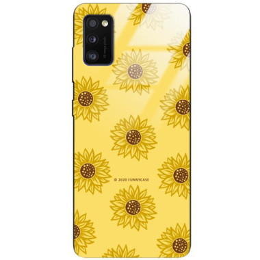 Etui Samsung GALAXY A41, ST_SUNFLOWERS-2020-1-106 Wzory - FunnyCase