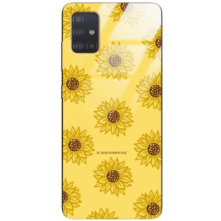 Etui Samsung GALAXY A51, ST_SUNFLOWERS-2020-1-106 Wzory - FunnyCase