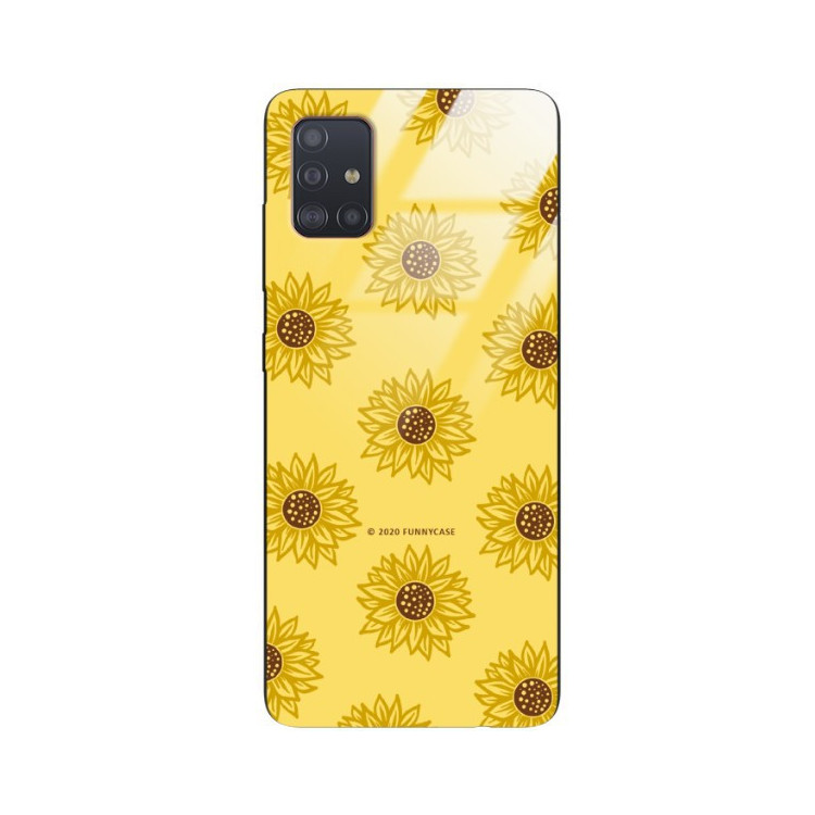 Etui Samsung GALAXY A51, ST_SUNFLOWERS-2020-1-106 Wzory - FunnyCase