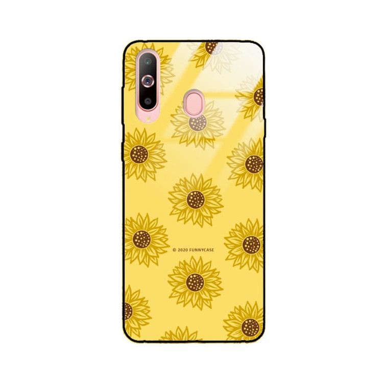 Etui Samsung GALAXY A60, ST_SUNFLOWERS-2020-1-106 Wzory - FunnyCase