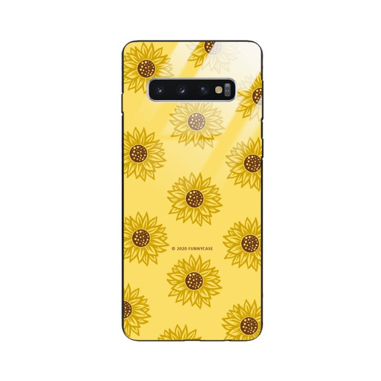 Etui Samsung GALAXY S10, ST_SUNFLOWERS-2020-1-106 Wzory - FunnyCase