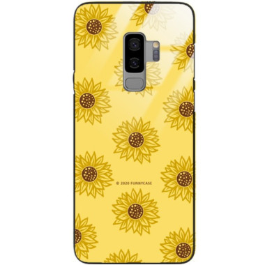 Etui Samsung GALAXY S9 PLUS, ST_SUNFLOWERS-2020-1-106 Wzory - FunnyCase