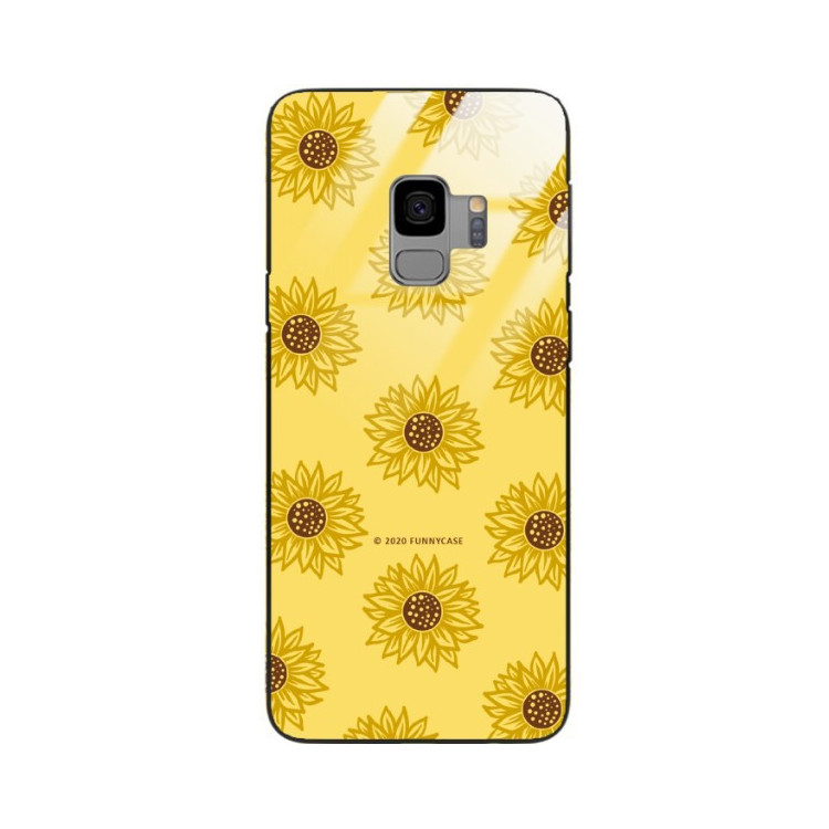 Etui Samsung GALAXY S9, ST_SUNFLOWERS-2020-1-106 Wzory - FunnyCase