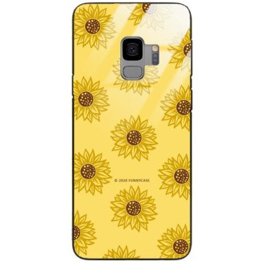 Etui Samsung GALAXY S9, ST_SUNFLOWERS-2020-1-106 Wzory - FunnyCase