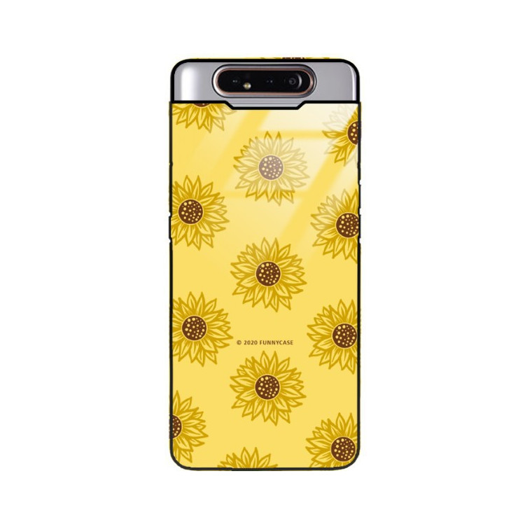 Etui Samsung GALAXY A80, ST_SUNFLOWERS-2020-1-106 Wzory - FunnyCase