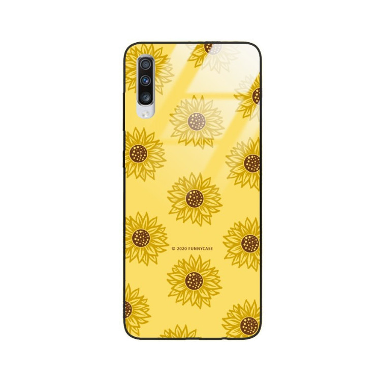 Etui Samsung GALAXY A70, ST_SUNFLOWERS-2020-1-106 Wzory - FunnyCase