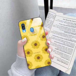 Etui Samsung GALAXY A40, ST_SUNFLOWERS-2020-1-106 Wzory - FunnyCase