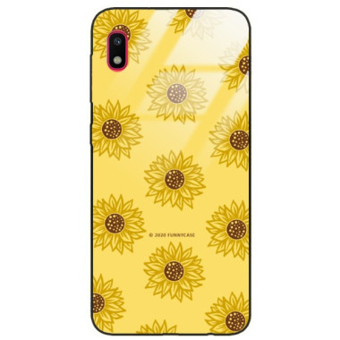 Etui Samsung GALAXY A10, ST_SUNFLOWERS-2020-1-106 Wzory - FunnyCase