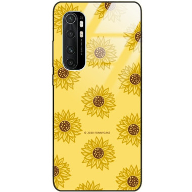 Etui Xiaomi MI NOTE 10 LITE, ST_SUNFLOWERS-2020-1-106 Wzory - FunnyCase