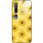 ETUI BLACK CASE GLASS NA TELEFON XIAOMI MI 10 ST_SUNFLOWERS-2020-1-106