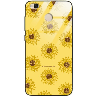 Etui Xiaomi REDMI 4X, ST_SUNFLOWERS-2020-1-106 Wzory - FunnyCase