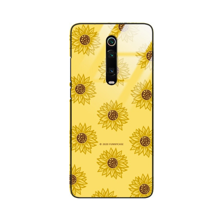 ETUI BLACK CASE GLASS NA TELEFON XIAOMI REDMI K20 / MI 9T ST_SUNFLOWERS-2020-1-106