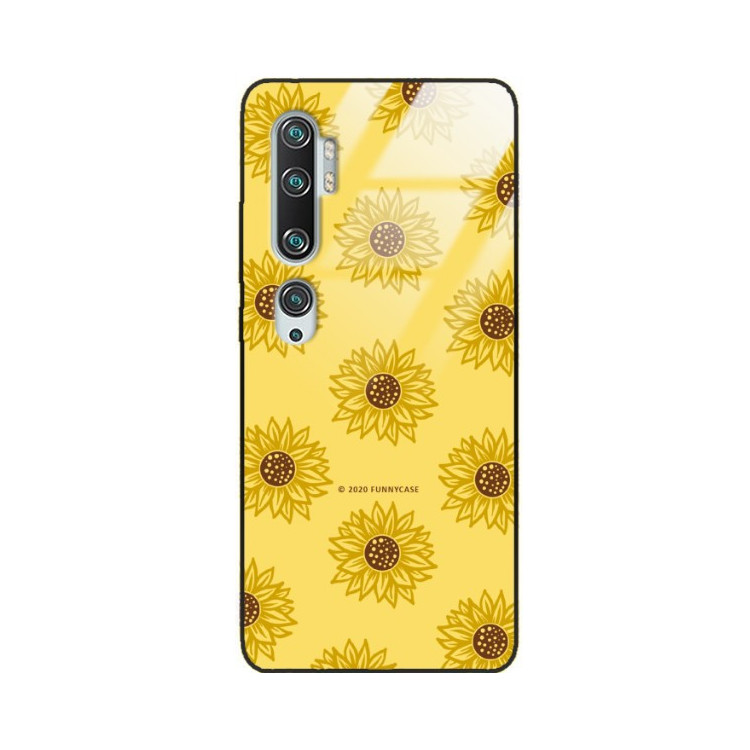 Etui Xiaomi MI NOTE 10, ST_SUNFLOWERS-2020-1-106 Wzory - FunnyCase