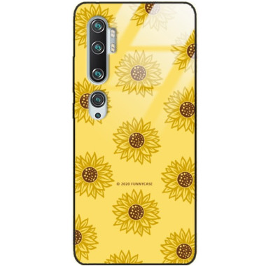 Etui Xiaomi MI NOTE 10, ST_SUNFLOWERS-2020-1-106 Wzory - FunnyCase