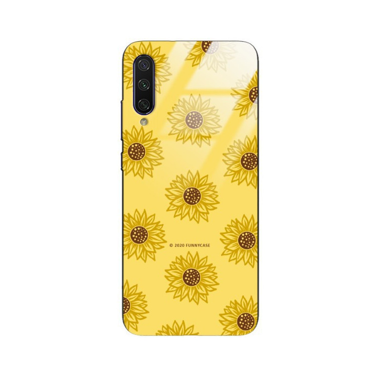 Etui Xiaomi MI A3 LITE, ST_SUNFLOWERS-2020-1-106 Wzory - FunnyCase