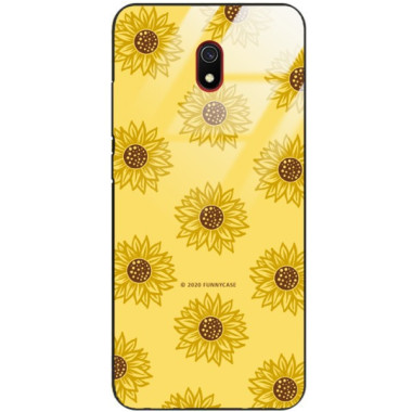 Etui Xiaomi REDMI 8A, ST_SUNFLOWERS-2020-1-106 Wzory - FunnyCase