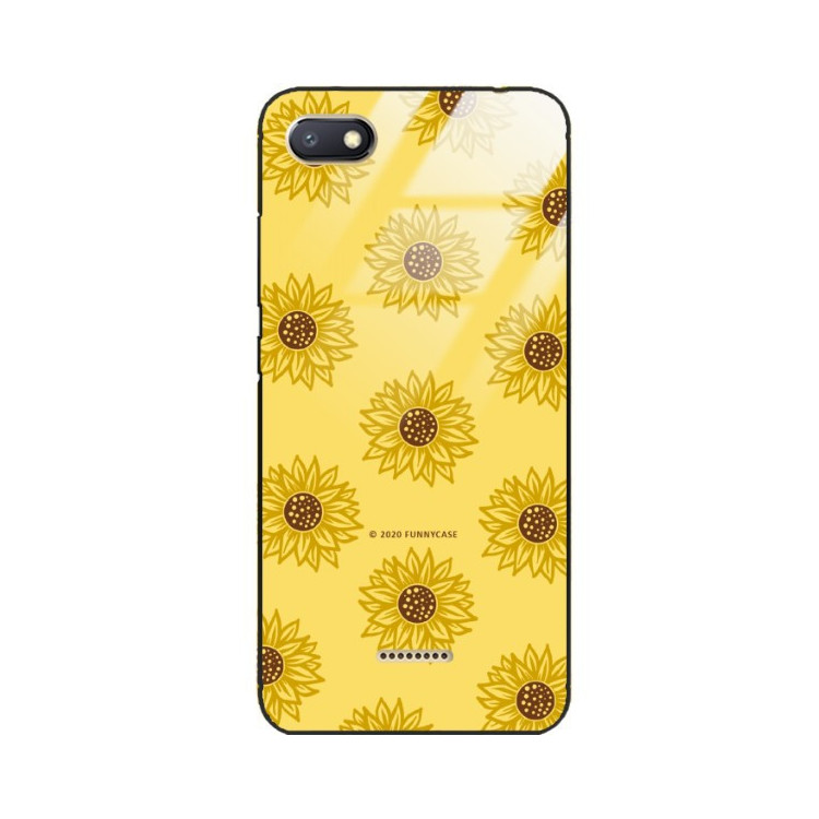 Etui Xiaomi REDMI 6A, ST_SUNFLOWERS-2020-1-106 Wzory - FunnyCase