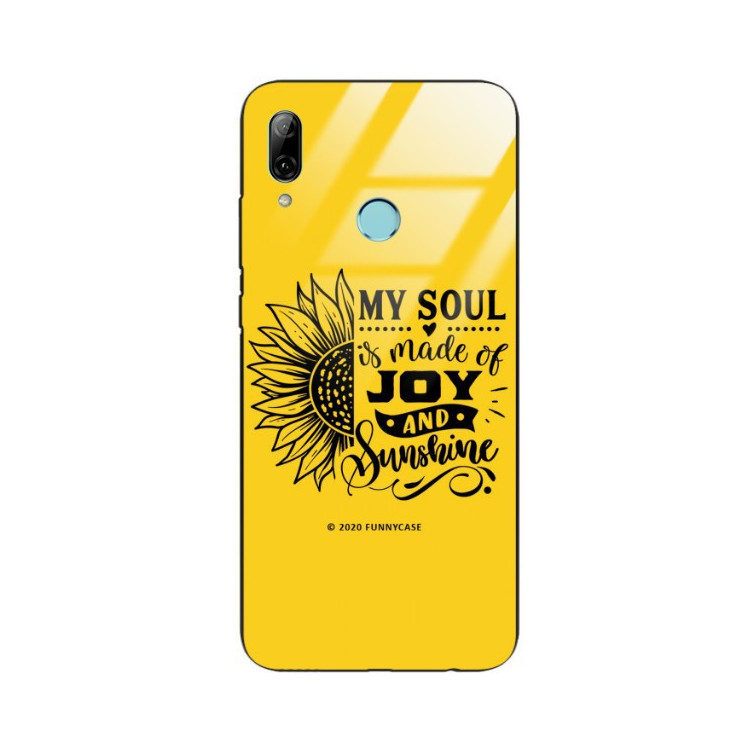 Etui Huawei P SMART 2019, ST_SUNFLOWERS-2020-1-107 Wzory - FunnyCase