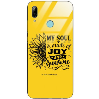 Etui Huawei P SMART 2019, ST_SUNFLOWERS-2020-1-107 Wzory - FunnyCase