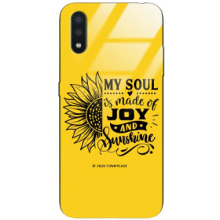 Etui Samsung GALAXY A01, ST_SUNFLOWERS-2020-1-107 Wzory - FunnyCase