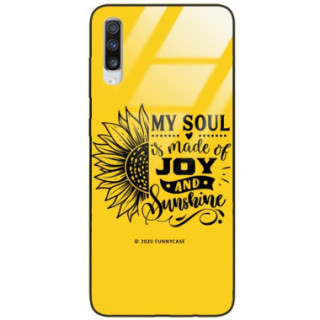 Etui Samsung GALAXY A70, ST_SUNFLOWERS-2020-1-107 Wzory - FunnyCase