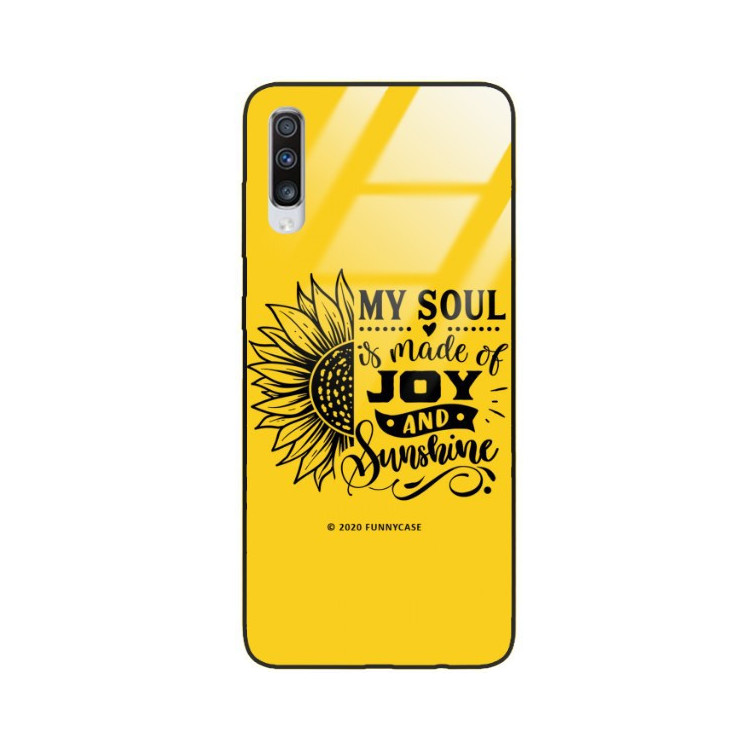 Etui Samsung GALAXY A70, ST_SUNFLOWERS-2020-1-107 Wzory - FunnyCase