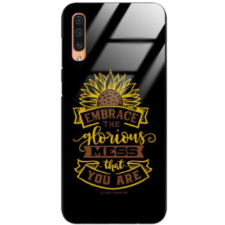 ETUI BLACK CASE GLASS NA TELEFON SAMSUNG GALAXY A50 / A30S / A50S ST_SUNFLOWERS-2020-1-106