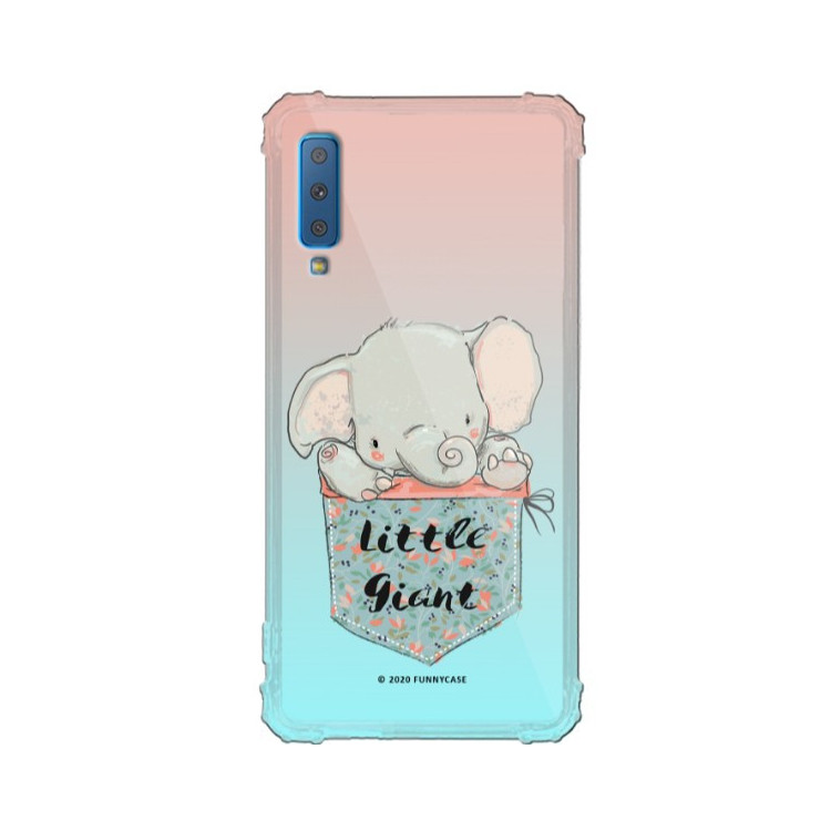 Etui Samsung GALAXY A7 2018, ST_CUTE-POCKET-2020-1-101 Wzory - FunnyCase