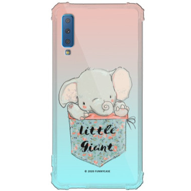 Etui Samsung GALAXY A7 2018, ST_CUTE-POCKET-2020-1-101 Wzory - FunnyCase