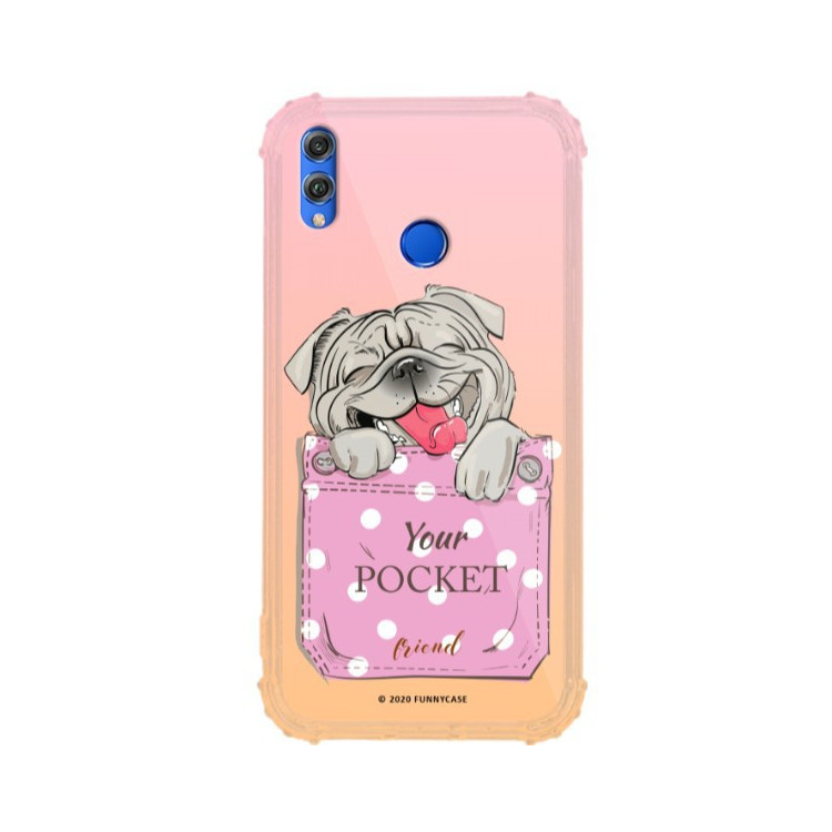 Etui Huawei HONOR 8X, ST_CUTE-POCKET-2020-1-102 Wzory - FunnyCase