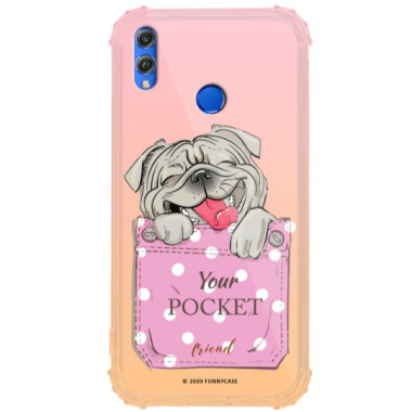 Etui Huawei HONOR 8X, ST_CUTE-POCKET-2020-1-102 Wzory - FunnyCase