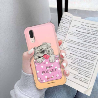 Etui Huawei P20, ST_CUTE-POCKET-2020-1-102 Wzory - FunnyCase