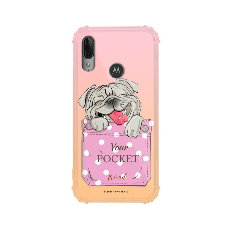 Etui Motorola MOTO E6 PLUS, ST_CUTE-POCKET-2020-1-102 Wzory - FunnyCase