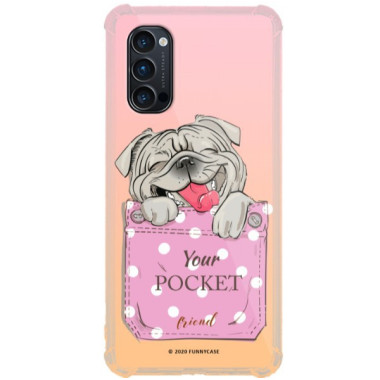 Etui Oppo RENO 4 PRO 5G, ST_CUTE-POCKET-2020-1-102 Wzory - FunnyCase