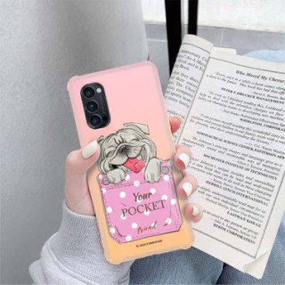 Etui Oppo RENO 4 PRO 5G, ST_CUTE-POCKET-2020-1-102 Wzory - FunnyCase