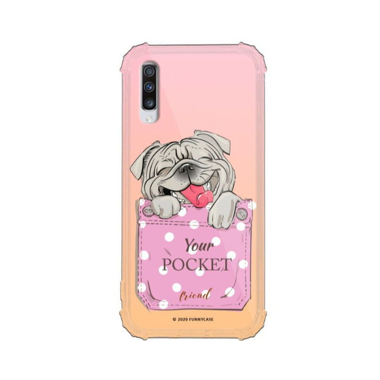 Etui Samsung GALAXY A70, ST_CUTE-POCKET-2020-1-102 Wzory - FunnyCase