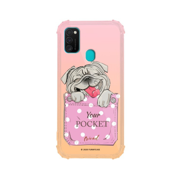 Etui Samsung GALAXY M21, ST_CUTE-POCKET-2020-1-102 Wzory - FunnyCase