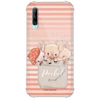 Etui Huawei P SMART PRO 2019 / HONOR Y9S, ST_CUTE-POCKET-2020-1-103 Wzory - FunnyCase