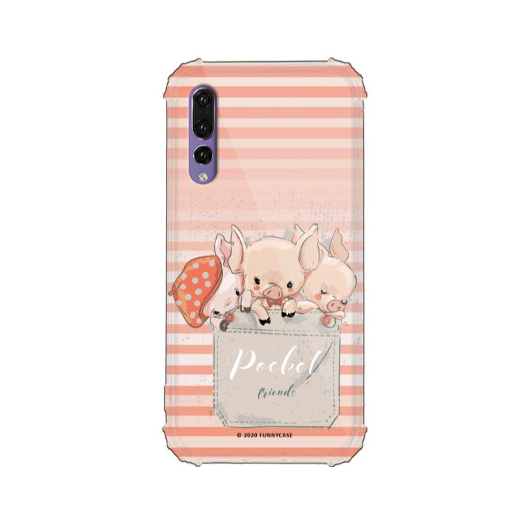 Etui Huawei P20 PRO, ST_CUTE-POCKET-2020-1-103 Wzory - FunnyCase