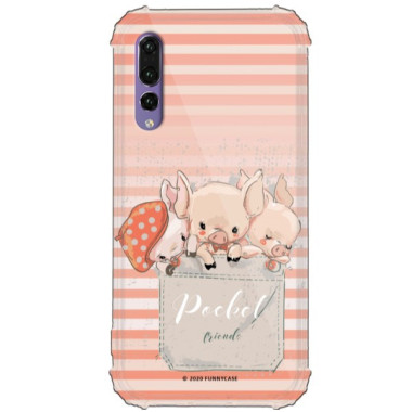 Etui Huawei P20 PRO, ST_CUTE-POCKET-2020-1-103 Wzory - FunnyCase