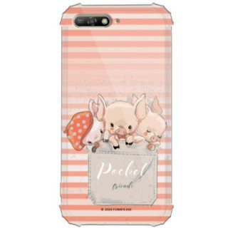 Etui Huawei Y6 2018, ST_CUTE-POCKET-2020-1-103 Wzory - FunnyCase