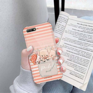 Etui Huawei Y6 2018, ST_CUTE-POCKET-2020-1-103 Wzory - FunnyCase