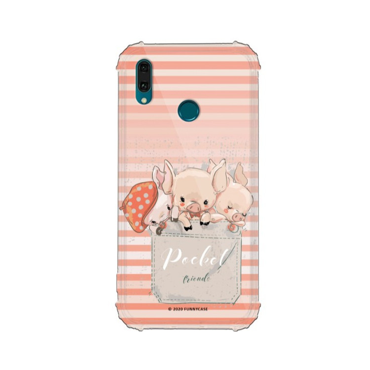 Etui Huawei Y9 2019, ST_CUTE-POCKET-2020-1-103 Wzory - FunnyCase