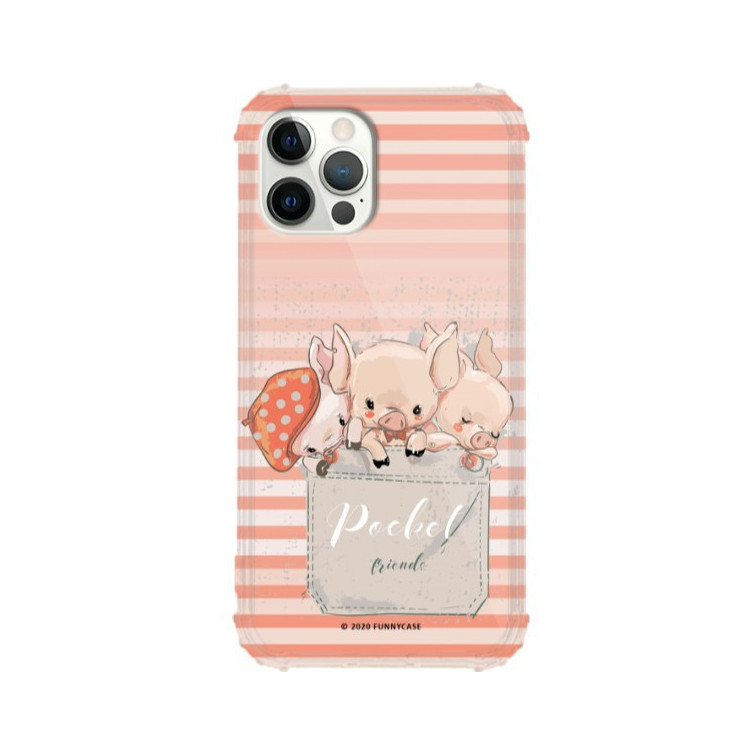 Etui Apple IPHONE 12 / 12 PRO, ST_CUTE-POCKET-2020-1-103 Wzory - FunnyCase