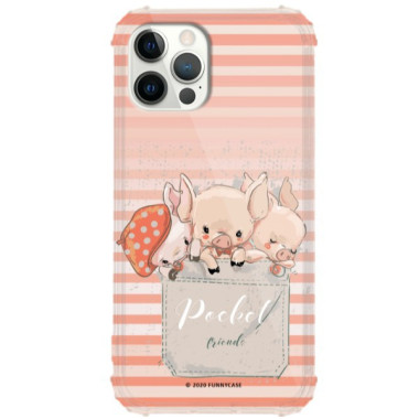 Etui Apple IPHONE 12 / 12 PRO, ST_CUTE-POCKET-2020-1-103 Wzory - FunnyCase